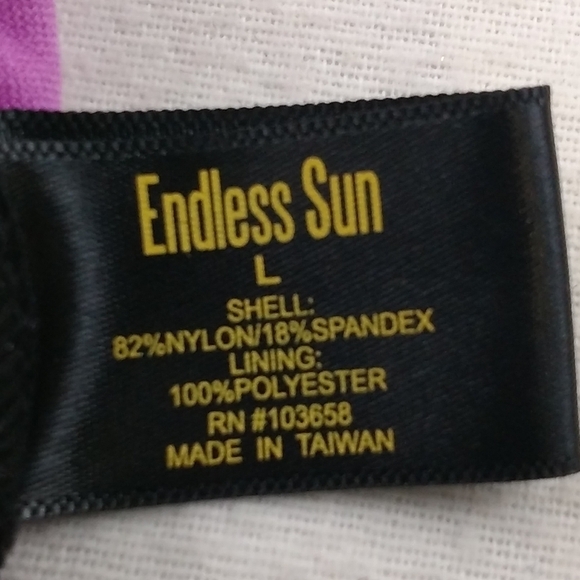 Endless sun rose bikini top size L - Picture 3 of 7